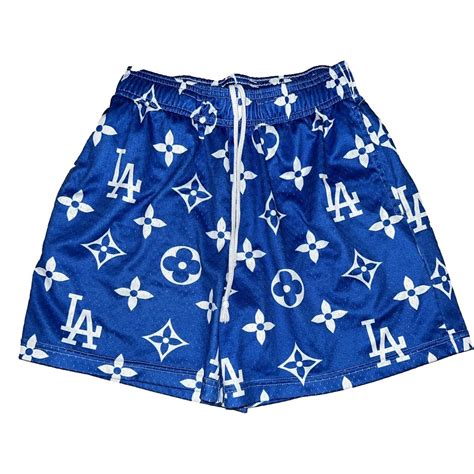 louis vuitton shorts women's|blue louis vuitton shorts.